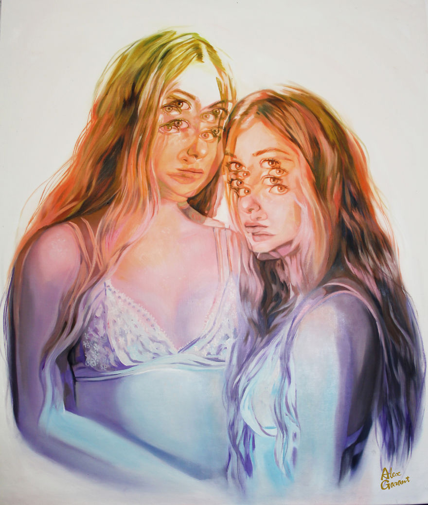 I Create Figurative Op Paintings That Will Make You Feel Dizzy
