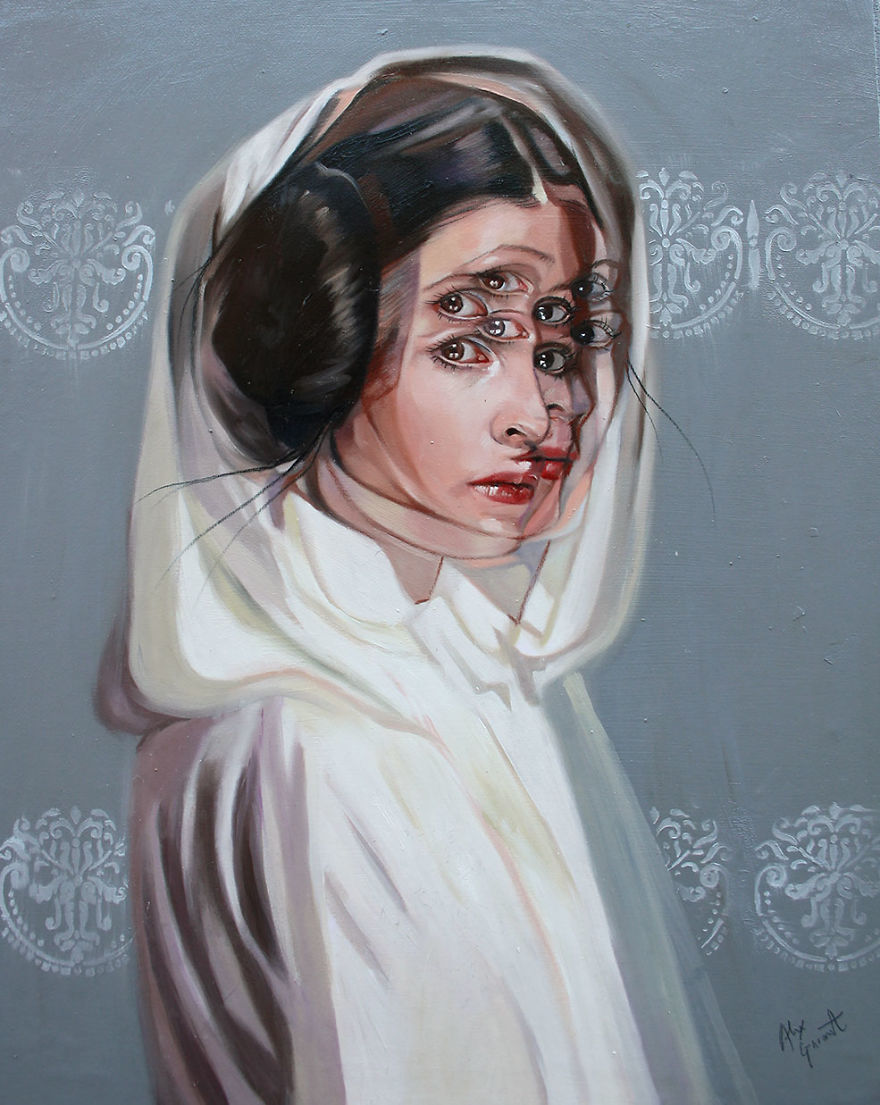 I Create Figurative Op Paintings That Will Make You Feel Dizzy