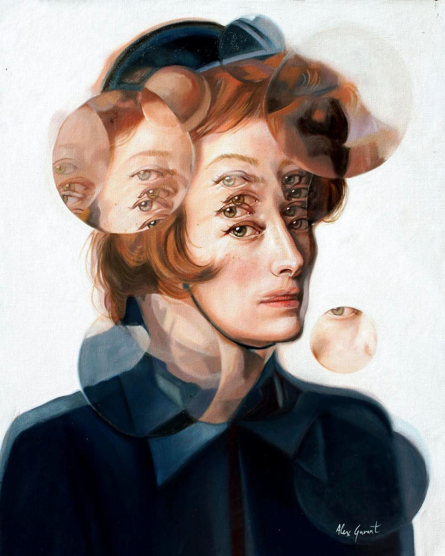 I Create Figurative Op Paintings That Will Make You Feel Dizzy