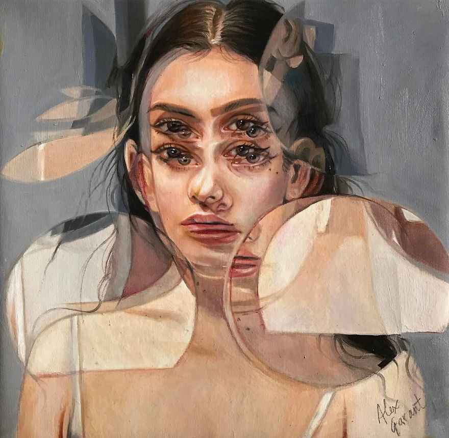 I Create Figurative Op Paintings That Will Make You Feel Dizzy