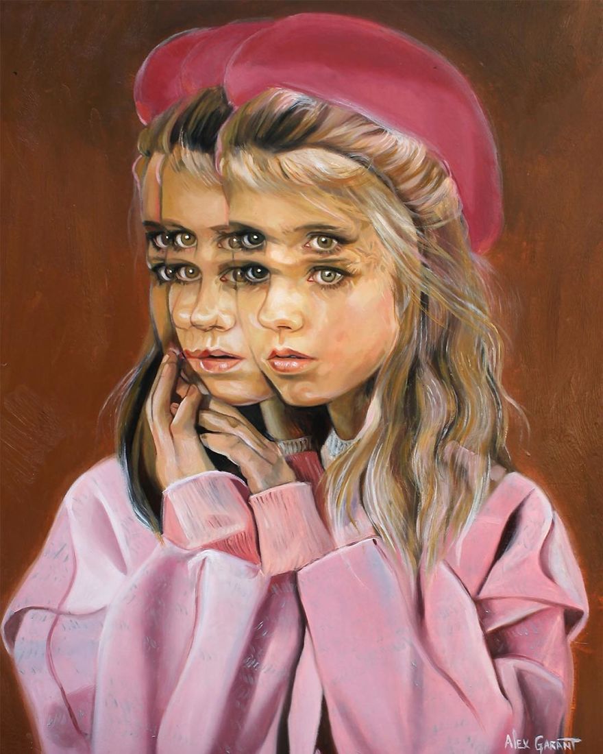 I Create Figurative Op Paintings That Will Make You Feel Dizzy