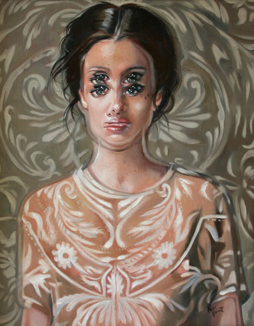 I Create Figurative Op Paintings That Will Make You Feel Dizzy