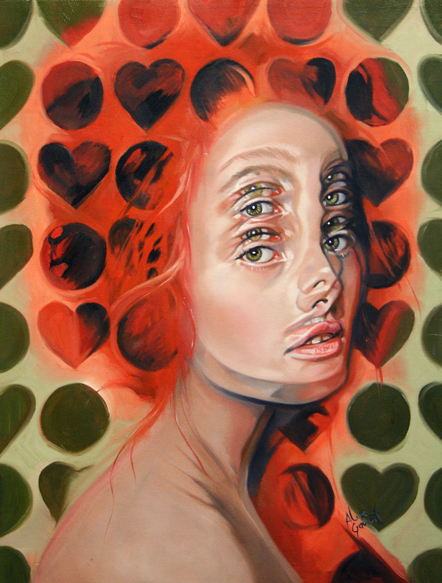 I Create Figurative Op Paintings That Will Make You Feel Dizzy