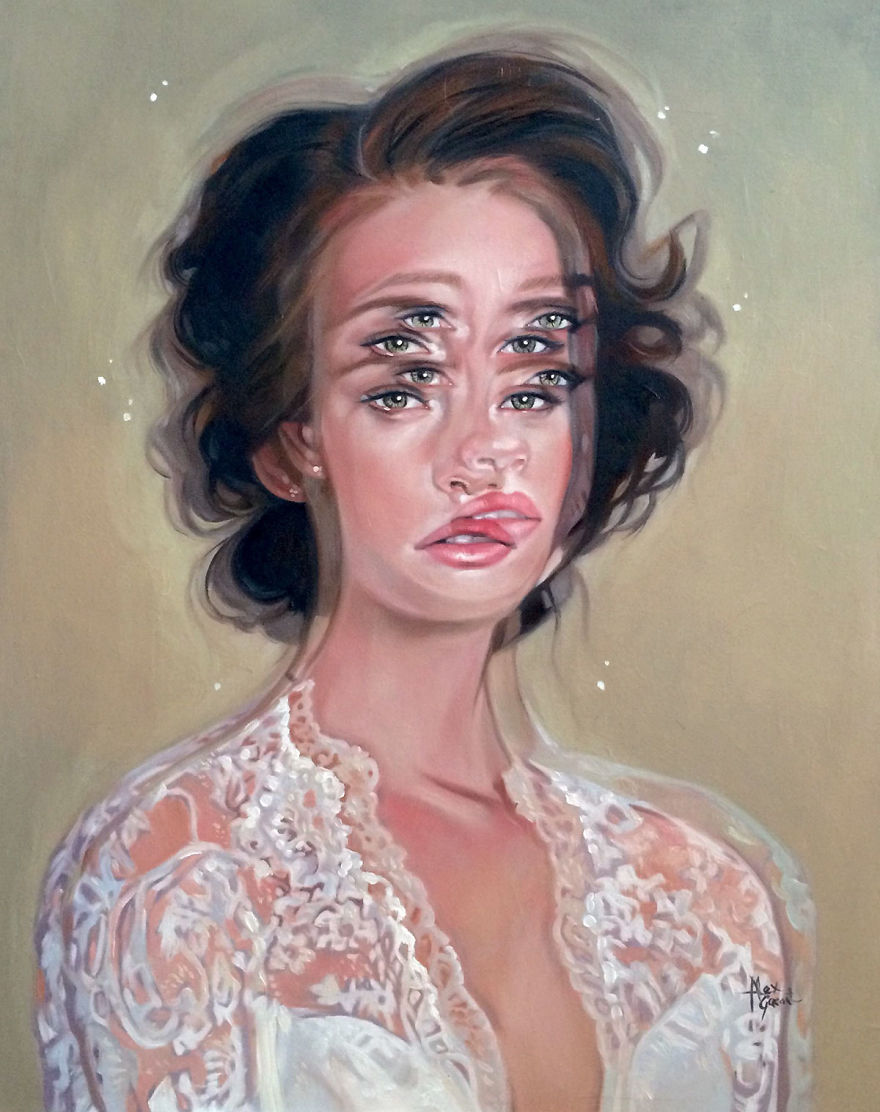 I Create Figurative Op Paintings That Will Make You Feel Dizzy