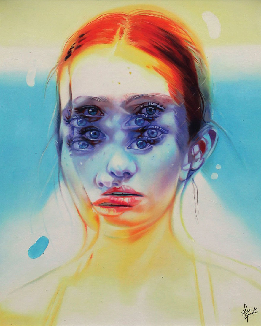 I Create Figurative Op Paintings That Will Make You Feel Dizzy