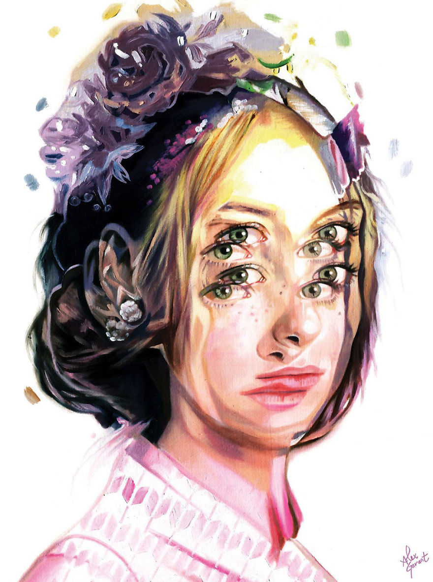I Create Figurative Op Paintings That Will Make You Feel Dizzy