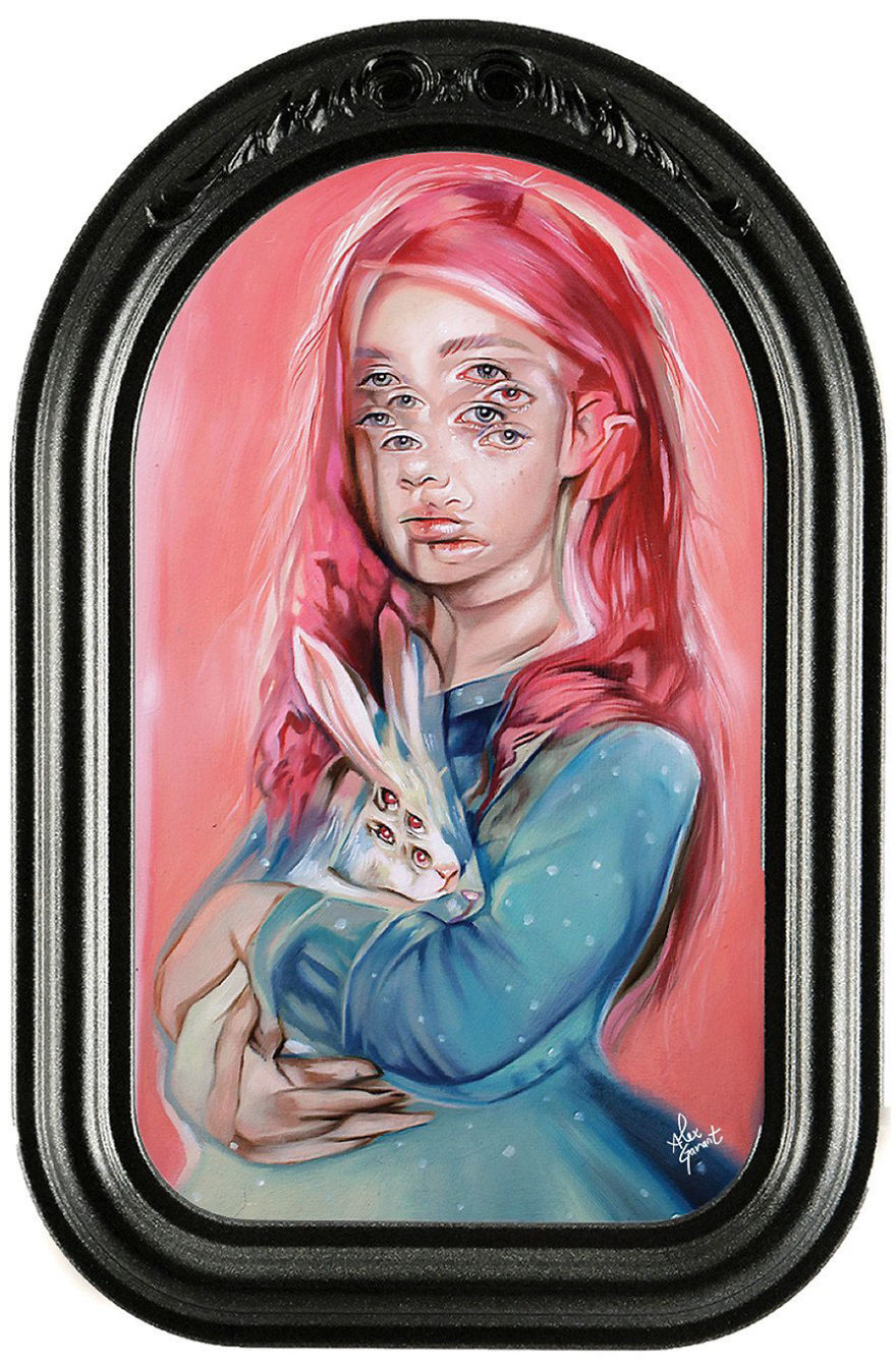 I Create Figurative Op Paintings That Will Make You Feel Dizzy