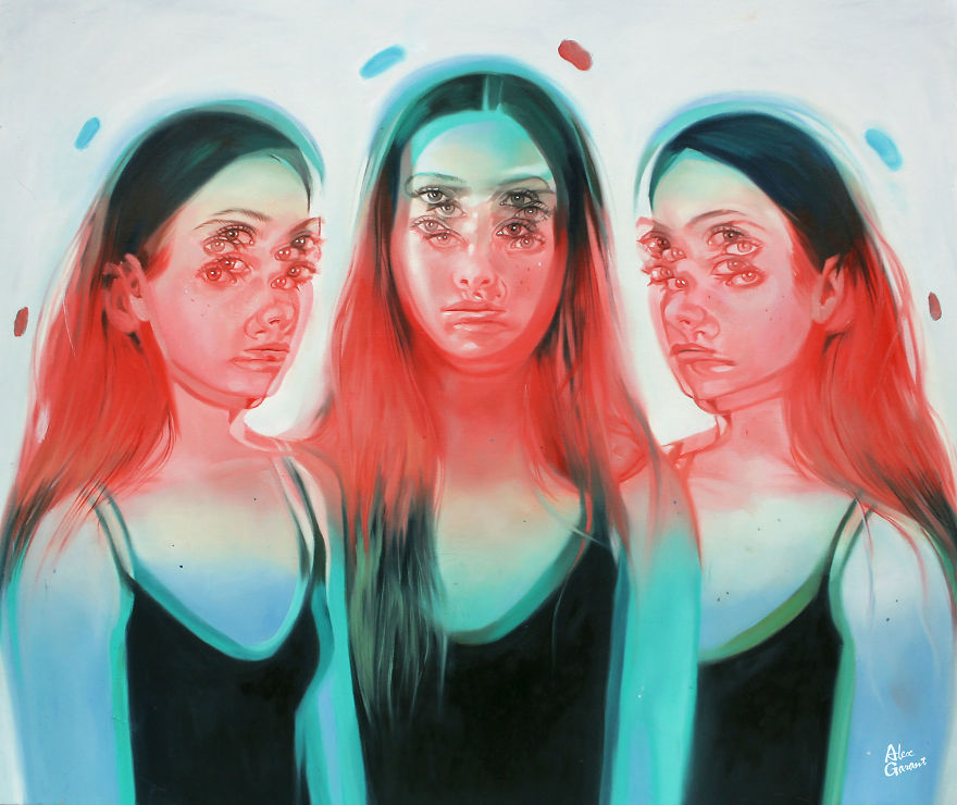 I Create Figurative Op Paintings That Will Make You Feel Dizzy