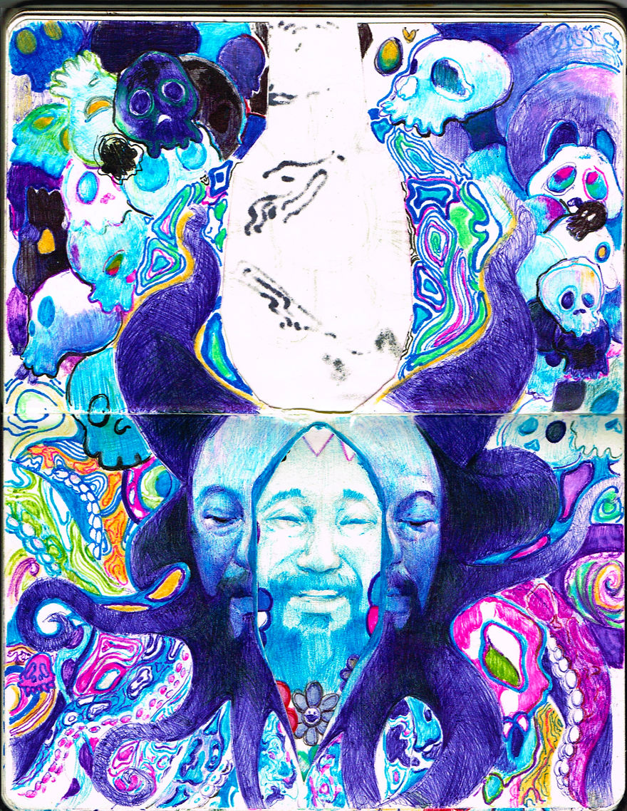 Artist Creates Noisy, Vibrant, Personal Images Artist Creates Noisy, Vibrant, Personal Images