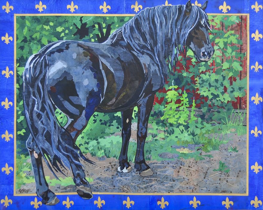 Inspired By Medieval Illuminated Manuscripts, I Created A Modern-Day Bestiary Of Rare And Endangered Farm Animals