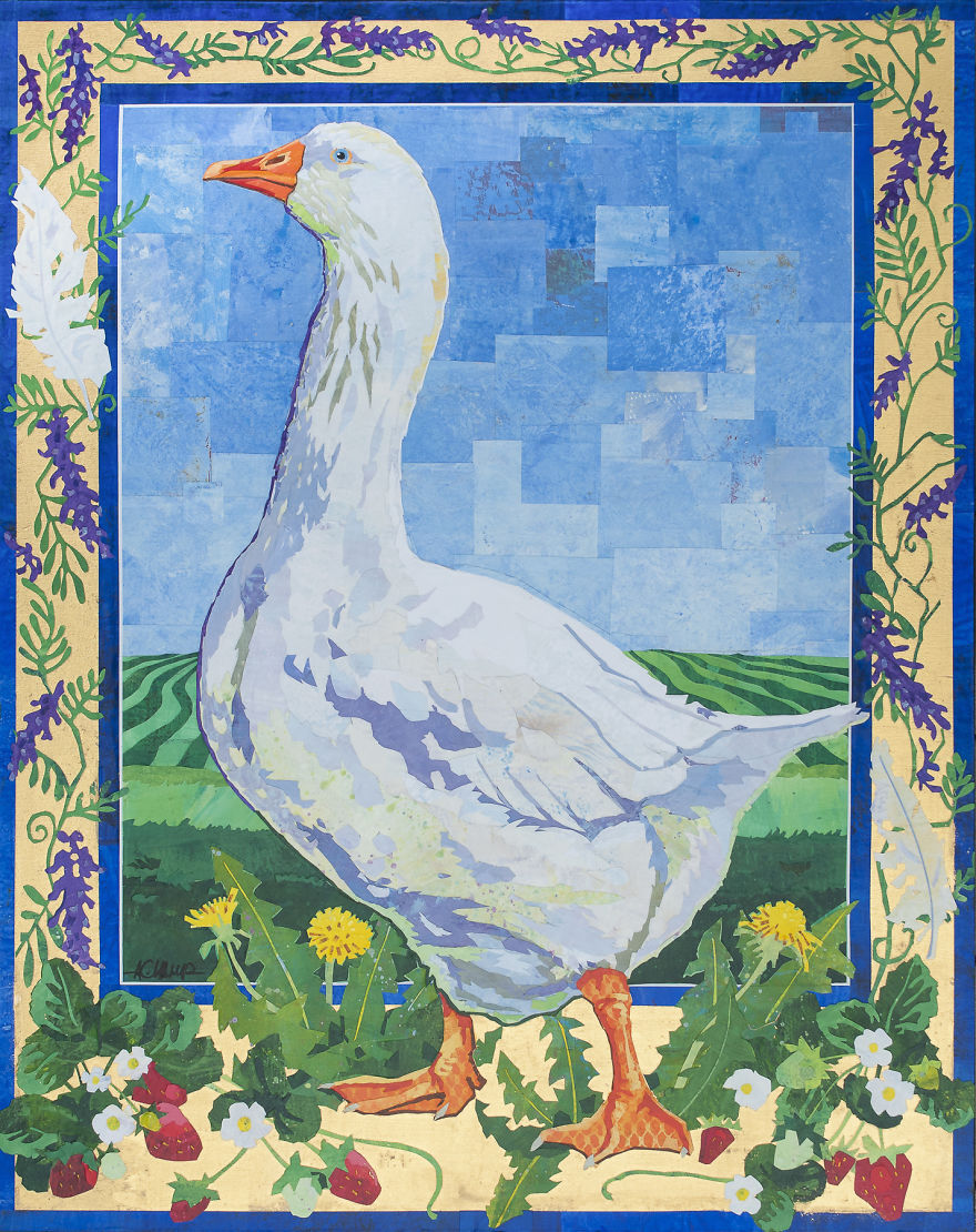 Inspired By Medieval Illuminated Manuscripts, I Created A Modern-Day Bestiary Of Rare And Endangered Farm Animals