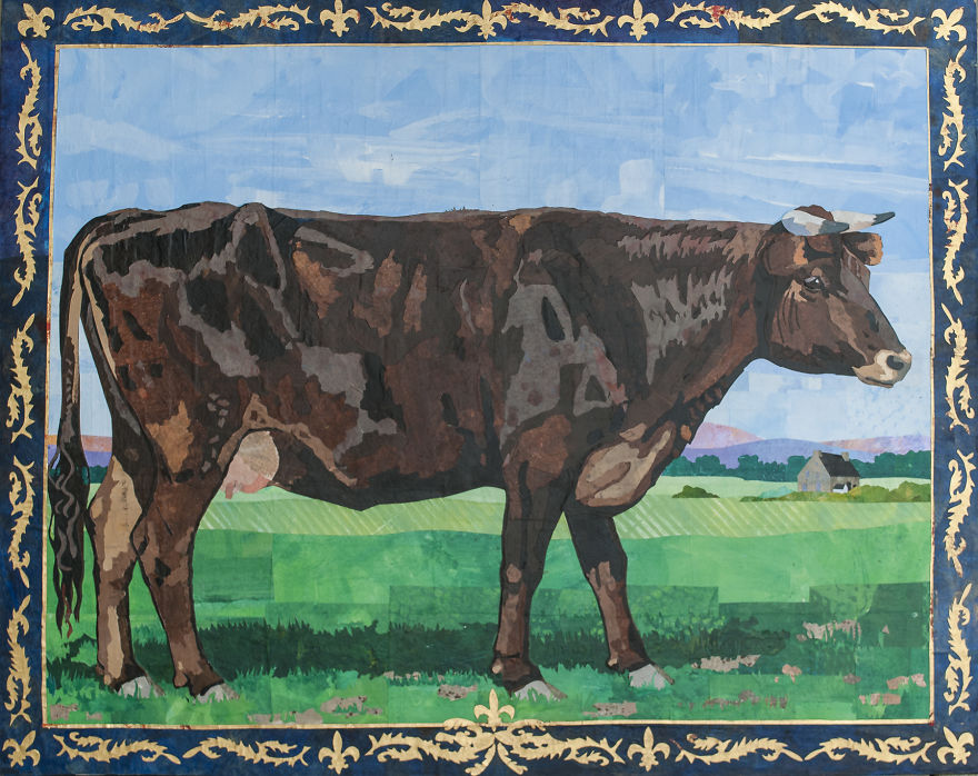 Inspired By Medieval Illuminated Manuscripts, I Created A Modern-Day Bestiary Of Rare And Endangered Farm Animals