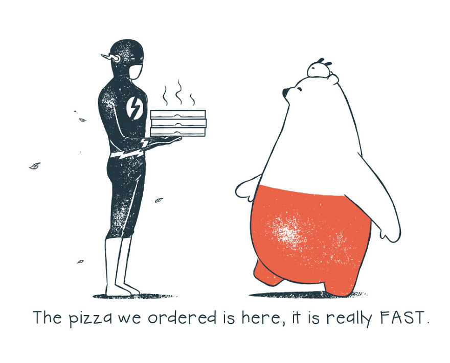 I Want Him To Send All My Pizza From Today Onward