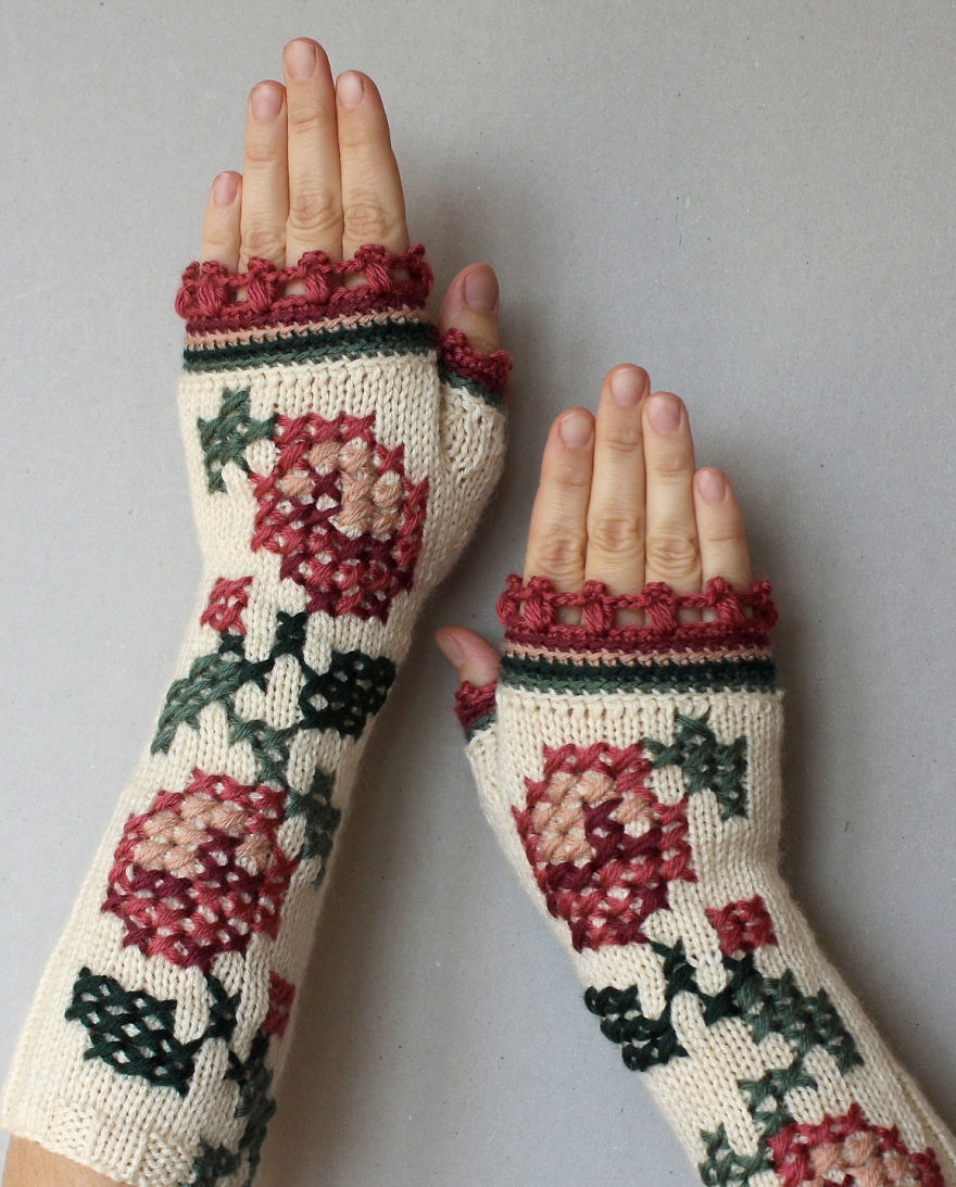 Art-Handmade-Gloves-Mittens-Natalija-Branceviciene
