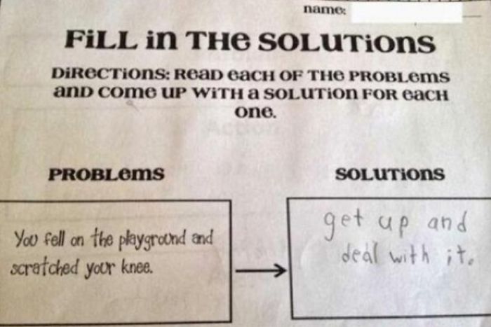 I Found These Of The Internet 'Right But Completely Wrong And Hilarious Test Answers'!