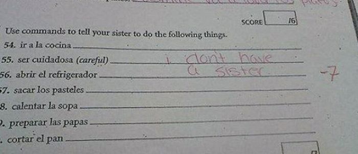 I Found These Of The Internet 'Right But Completely Wrong And Hilarious Test Answers'! I Found These Of The Internet 'Right But Completely Wrong And Hilarious Test Answers'!