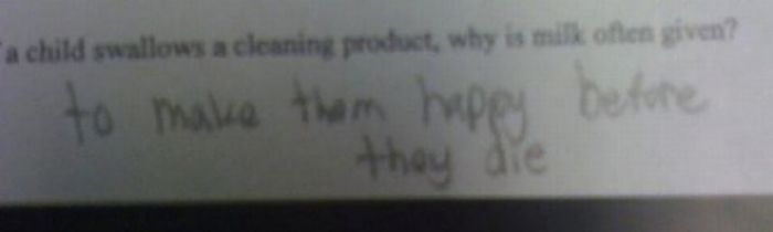 I Found These Of The Internet 'Right But Completely Wrong And Hilarious Test Answers'! I Found These Of The Internet 'Right But Completely Wrong And Hilarious Test Answers'!