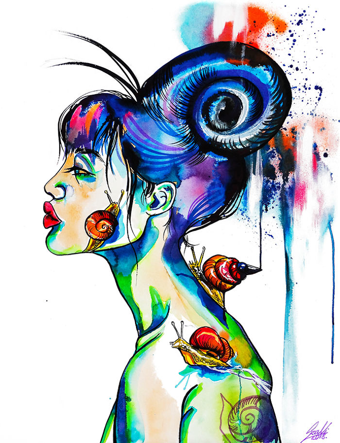 I Illustrated Weird Portraits To Demonstrate How Relative The Beauty Is