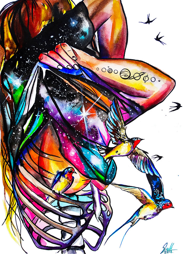 I Illustrated Weird Portraits To Demonstrate How Relative The Beauty Is