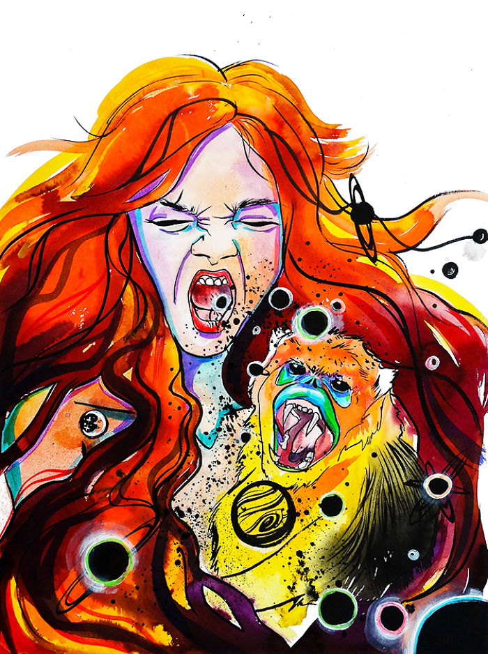 I Illustrated Weird Portraits To Demonstrate How Relative The Beauty Is