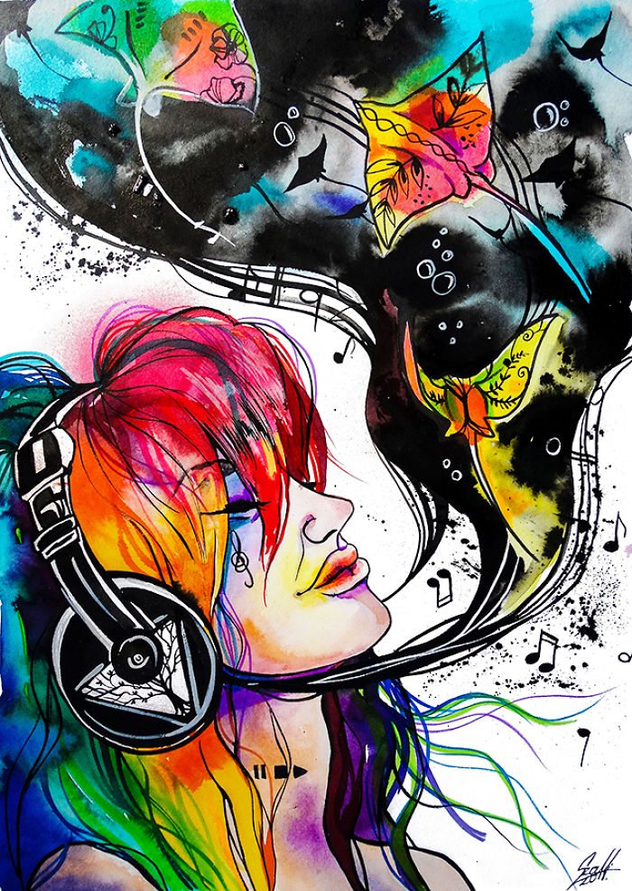 I Illustrated Weird Portraits To Demonstrate How Relative The Beauty Is