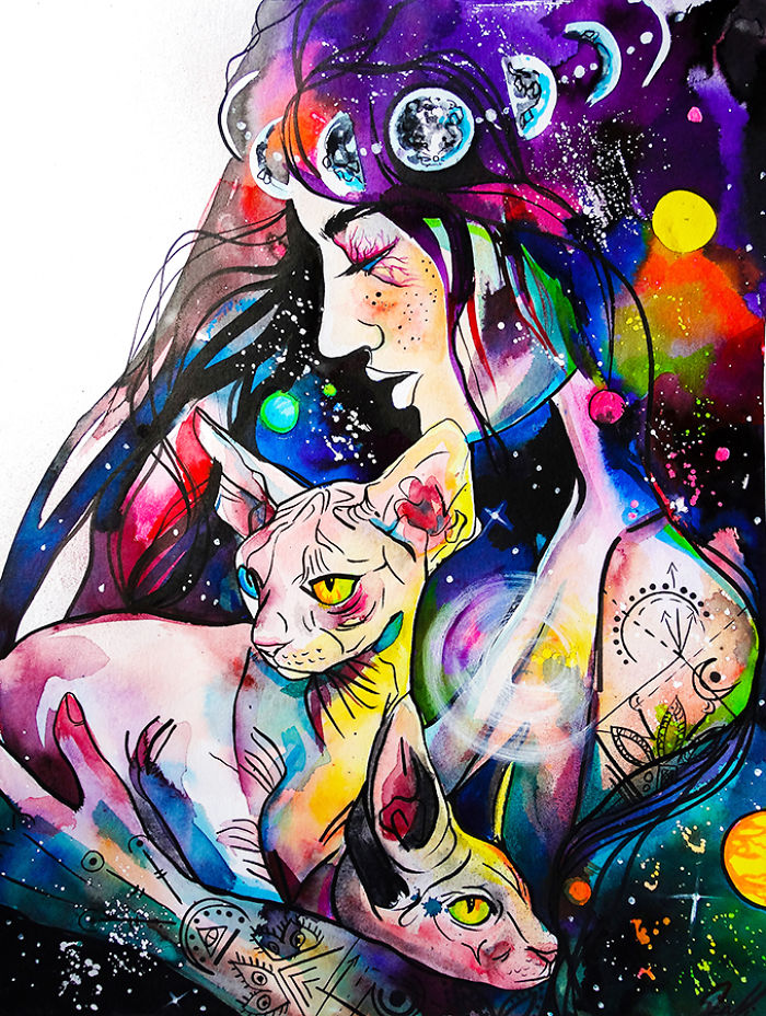 I Illustrated Weird Portraits To Demonstrate How Relative The Beauty Is