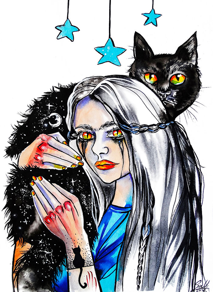 I Illustrated Weird Portraits To Demonstrate How Relative The Beauty Is