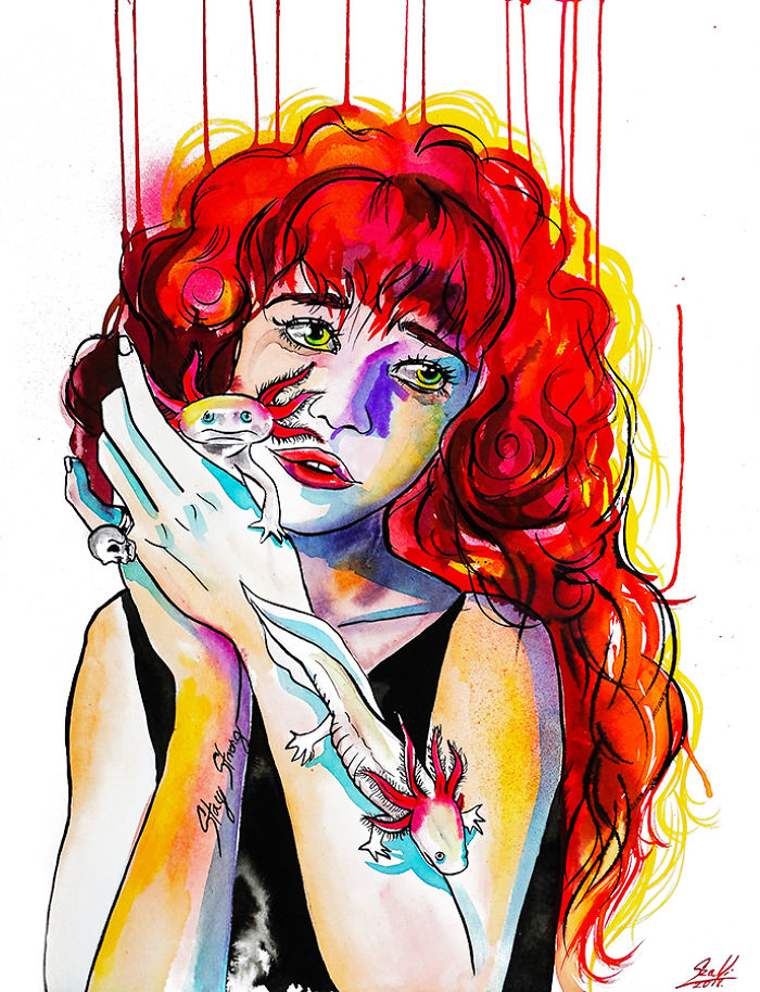 I Illustrated Weird Portraits To Demonstrate How Relative The Beauty Is