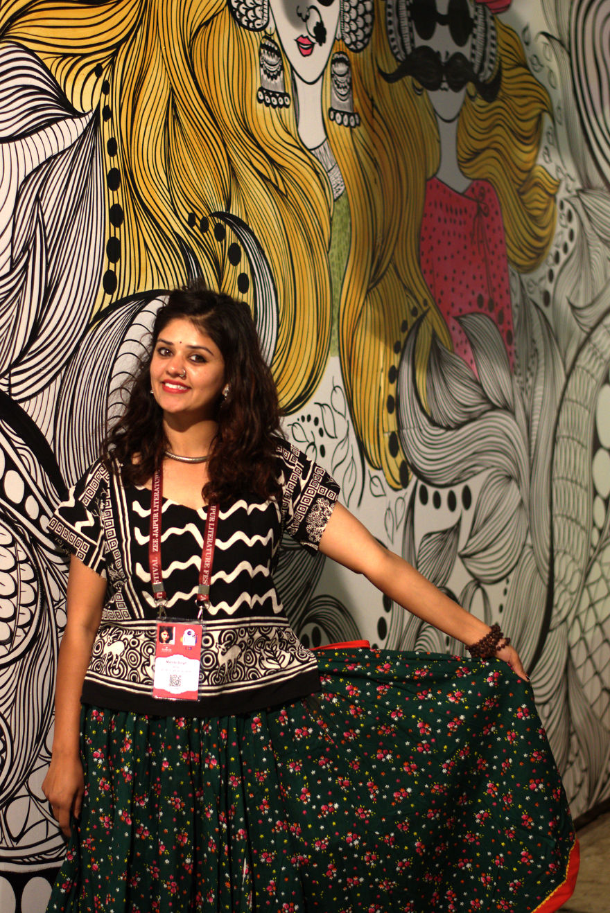 I Made This 3d Zentangle Art Installation In Which People Took Selfies Like Crazy