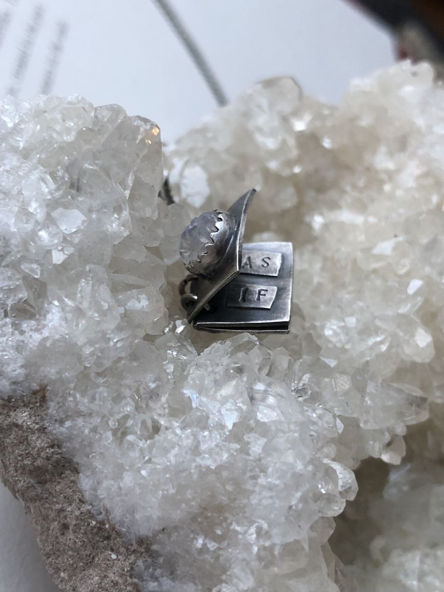 I Made A Tiny Book Necklace So You Can Wear Your Story