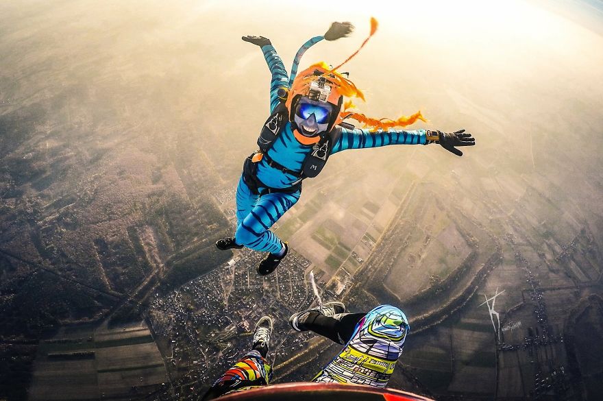 Extreme Sport Photographer Shows Skydiving In A New Light Extreme Sport Photographer Shows Skydiving In A New Light