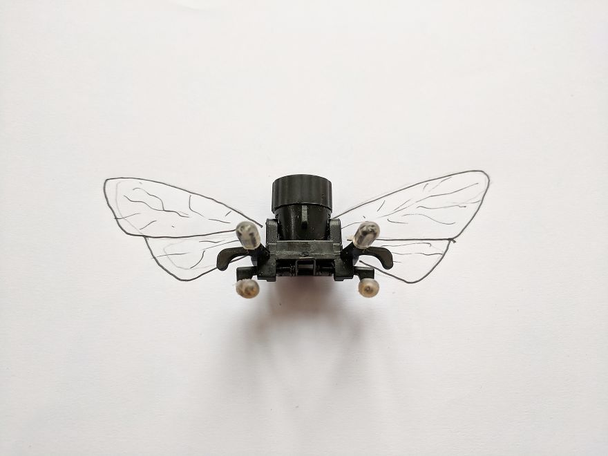 I Create Art Using Everyday Objects