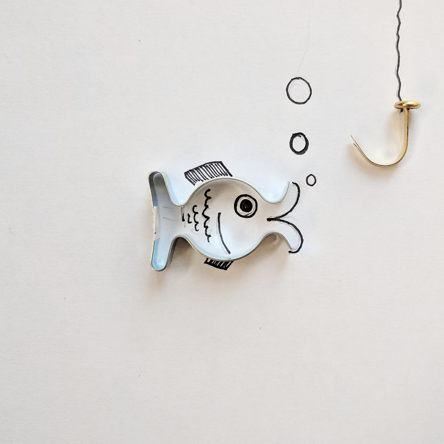 I Create Art Using Everyday Objects