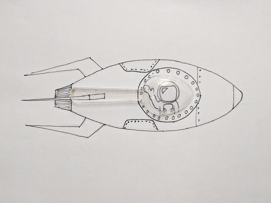 I Create Art Using Everyday Objects