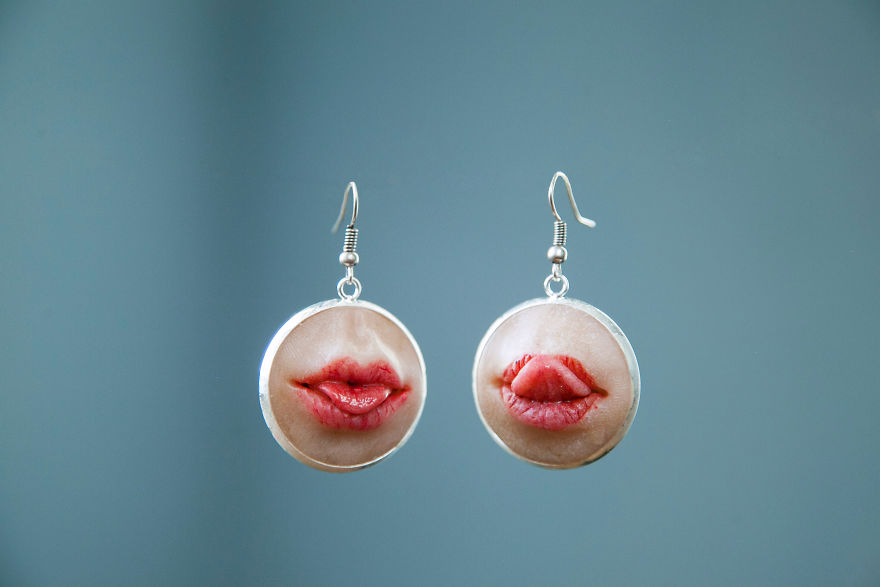 Jewelry With Realistic Body Parts