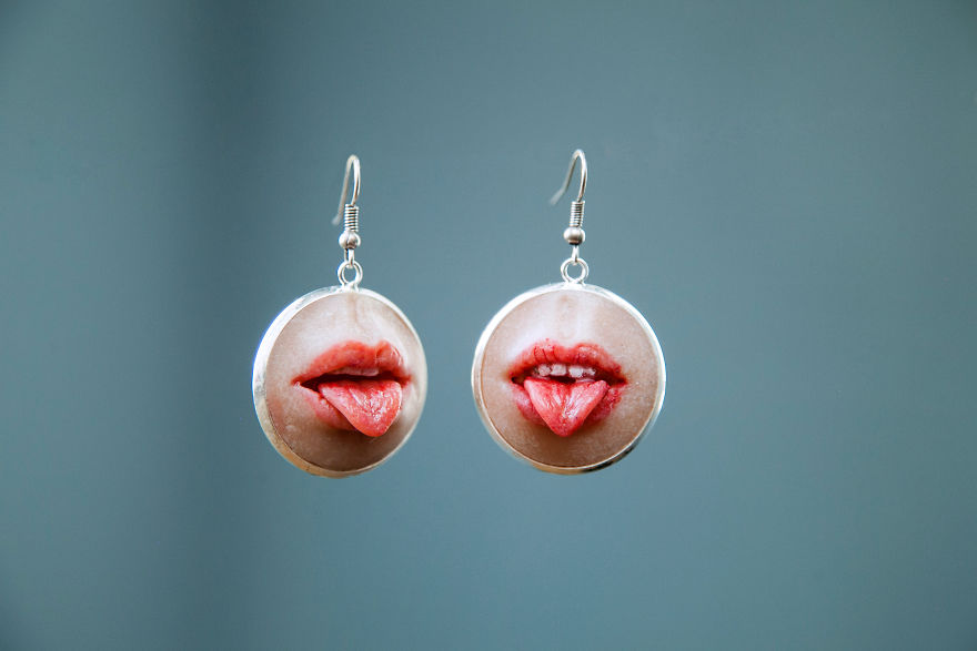 Jewelry With Realistic Body Parts