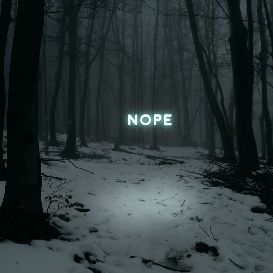 I Create Digital Neon Art