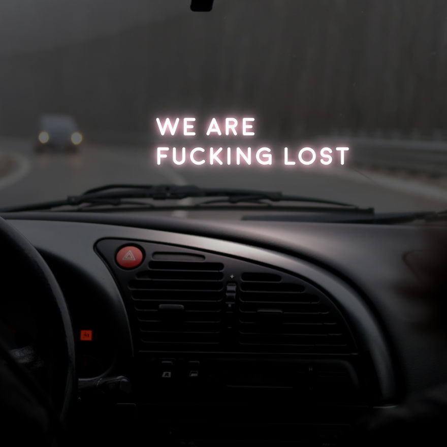 I Create Digital Neon Art