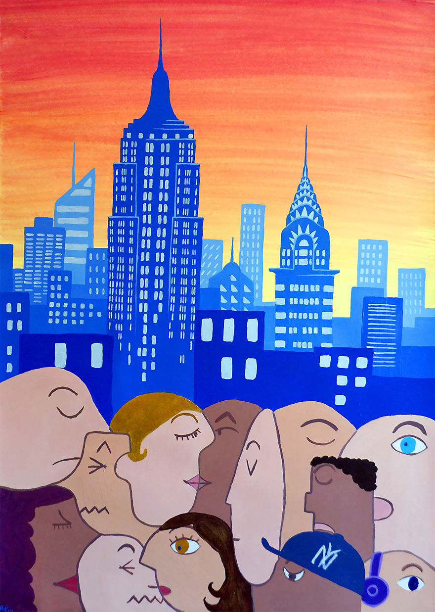 I Made Different Cities Where I Have Been From My Point Of View I Made Different Cities Where I Have Been From My Point Of View