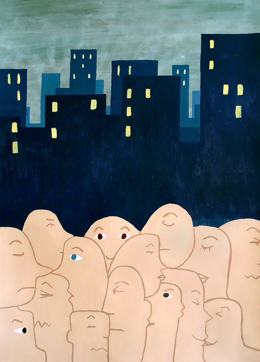 I Made Different Cities Where I Have Been From My Point Of View