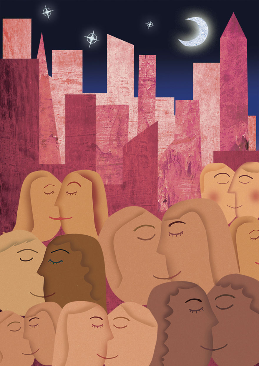 I Made Different Cities Where I Have Been From My Point Of View