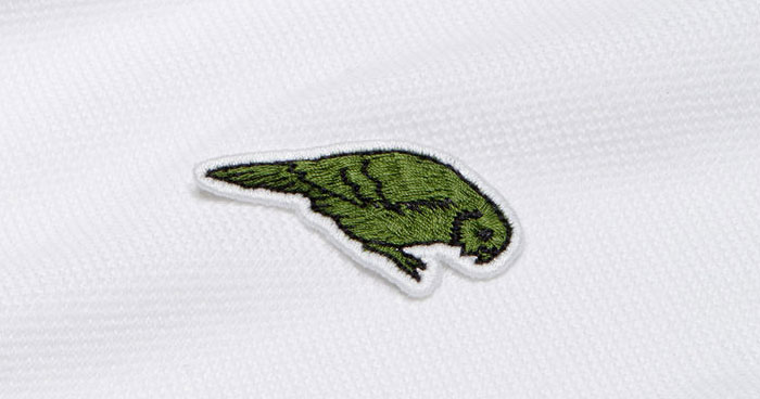 Lacoste Replaces The Iconic Crocodile Logo To Raise Awareness About The Endangered Species Lacoste Replaces The Iconic Crocodile Logo To Raise Awareness About The Endangered Species