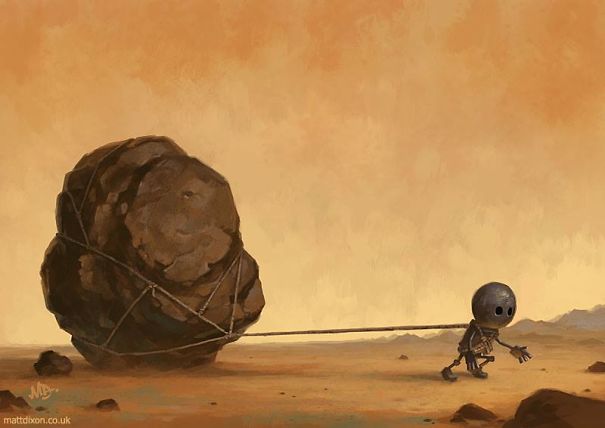 Lonely Robots Experiencing The Quiet Wonder Of The World ( Part 3 )