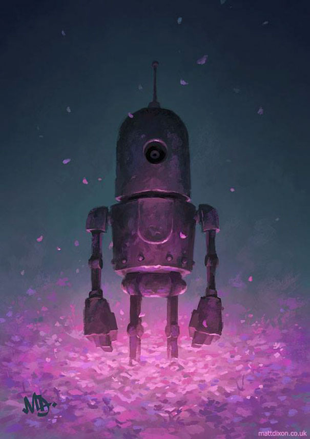 Lonely Robots Experiencing The Quiet Wonder Of The World ( Part 3 )