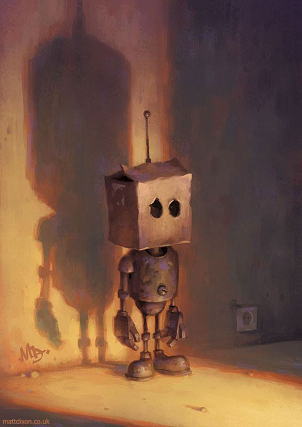 Lonely Robots Experiencing The Quiet Wonder Of The World ( Part 3 )