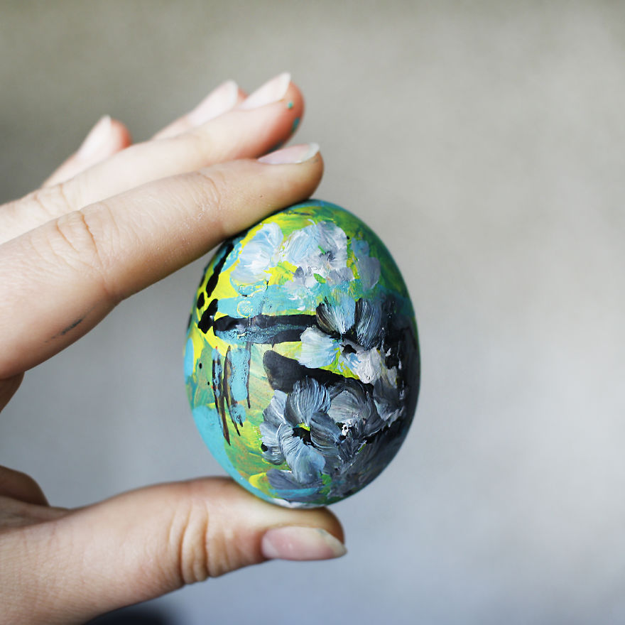 I've Painted Easter Eggs Very Spontaneously