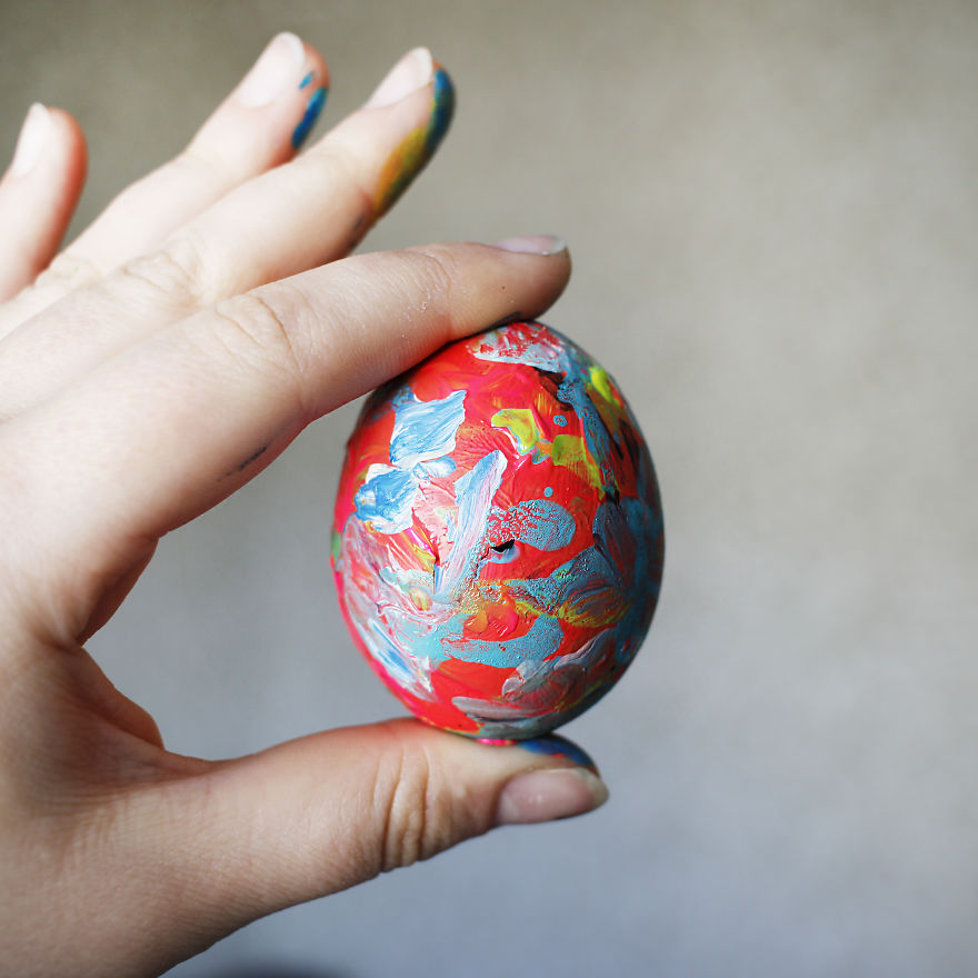 I've Painted Easter Eggs Very Spontaneously