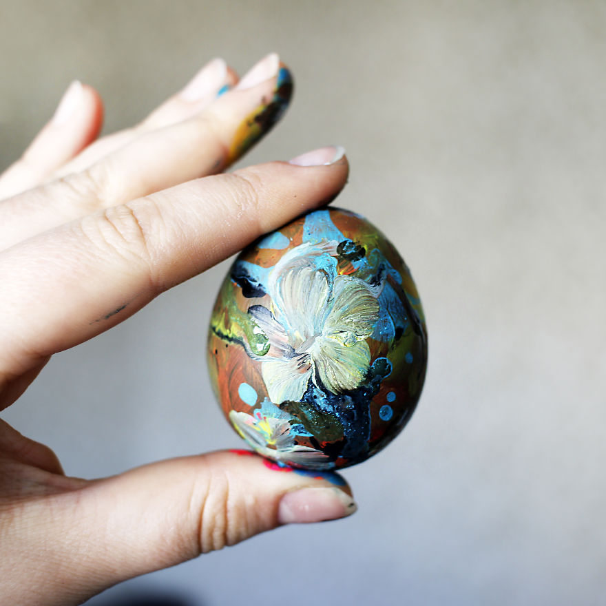 I've Painted Easter Eggs Very Spontaneously