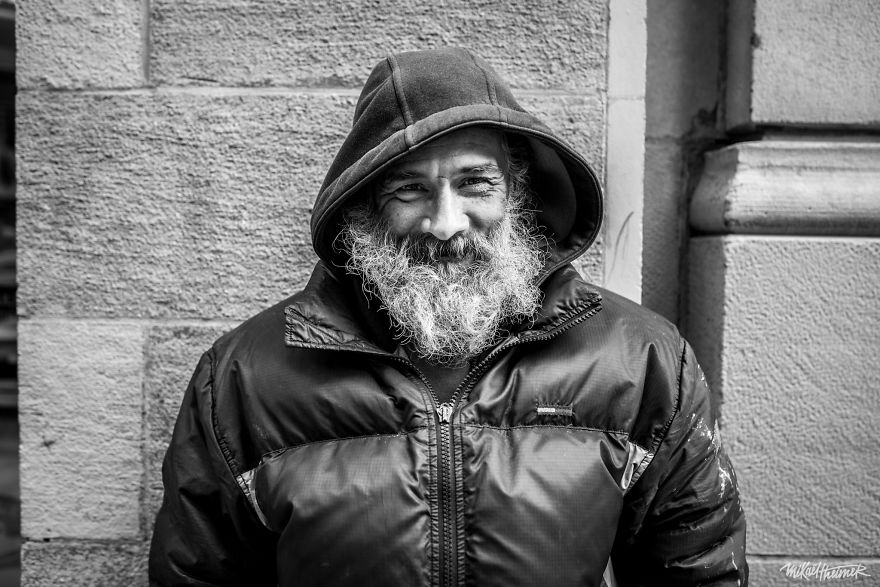 After Posting His Picture, Someone Actually Hired Normand To Do Some Construction Work