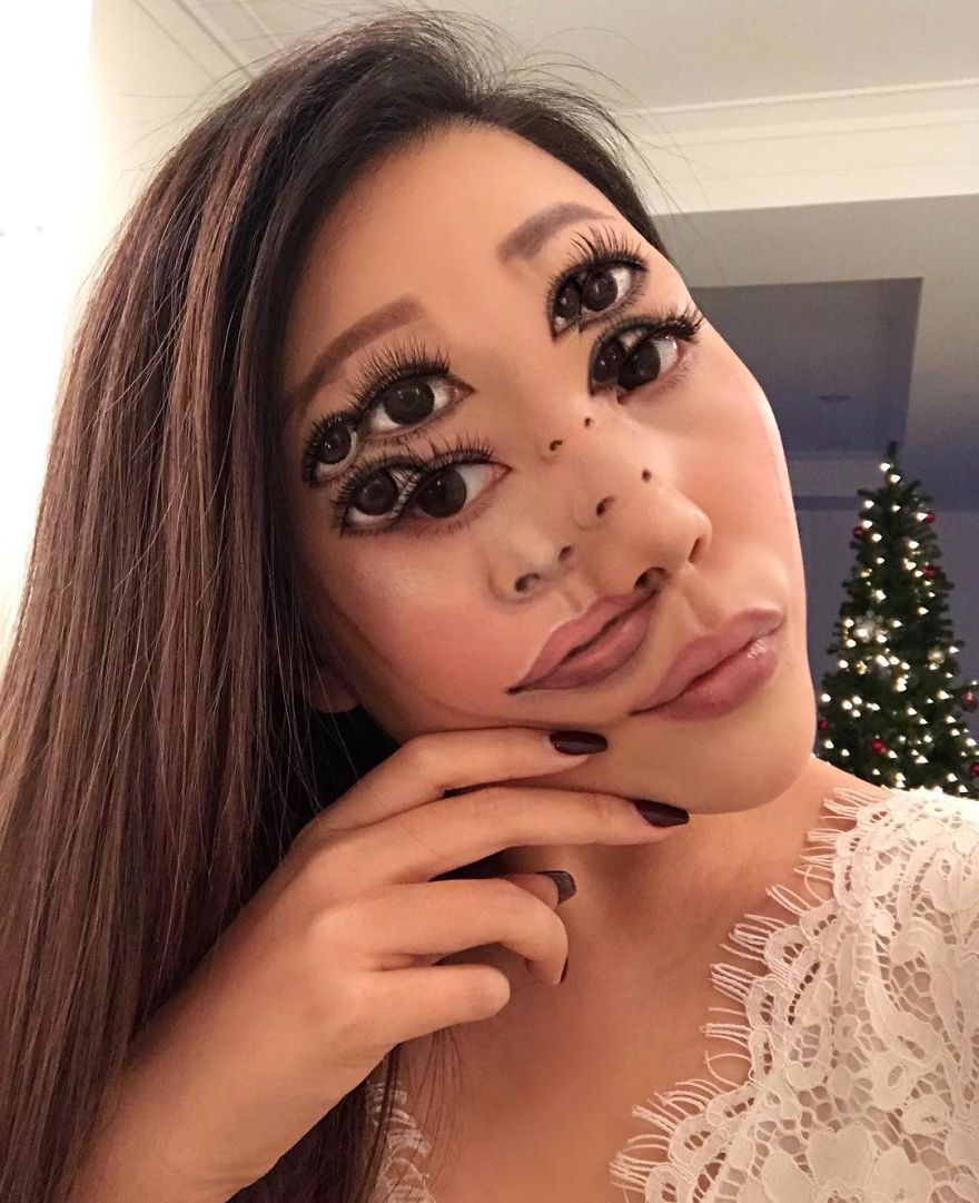 New-Optical-Illusion-Make-Up-Mimi-Choi